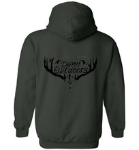 Load image into Gallery viewer, Heavy blend hoodies DunnOutdoors logo on back
