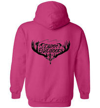 Load image into Gallery viewer, Heavy blend hoodies DunnOutdoors logo on back
