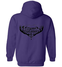 Load image into Gallery viewer, Heavy blend hoodies DunnOutdoors logo on back
