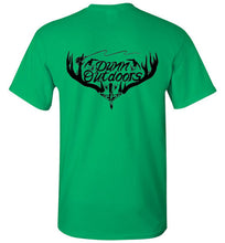 Load image into Gallery viewer, DunnOutdoors logo on back t shirt
