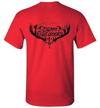 Load image into Gallery viewer, DunnOutdoors logo on back t shirt
