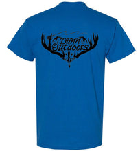 Load image into Gallery viewer, DunnOutdoors logo on back t shirt

