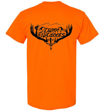 Load image into Gallery viewer, DunnOutdoors logo on back t shirt

