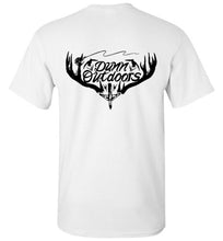Load image into Gallery viewer, DunnOutdoors logo on back t shirt
